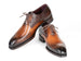 Paul Parkman Goodyear Welted Punched Oxfords Brown & Camel (ID#5364-BRC)