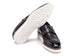 Paul Parkman Men's Smart Casual Gray Leather Loafers (ID#183-GRY)