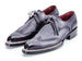 Paul Parkman Norwegian Welted Wingtip Derby Shoes Gray (ID#8506-GRY)