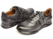 Paul Parkman Men's Gray & Black Patina Sneakers (ID#LP207GRY)