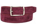 PAUL PARKMAN Men's Purple Suede Belt (ID#B06-PURP)