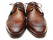Paul Parkman Men's Brown Derby Dress Shoes For Men (ID#SU12LF)