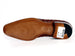 Paul Parkman Men's Brown Crocodile Embossed Calfskin Tassel Loafer (ID#0823-BRW)
