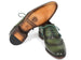 Paul Parkman Men's Green Calfskin Oxfords (ID#K78-GRN)