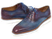 Paul Parkman Smart Casual Shoes For Men Blue & Purple (ID#184SNK-BLU)