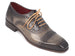 Paul Parkman Men's Captoe Oxfords Gray (ID#024-GRAY)