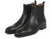 Paul Parkman Black Woven Leather Chelsea Boots (ID#92WN87-BLK)