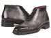 Paul Parkman Men's Ankle Boots Gray Burnished (ID#791GRY14)