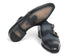 Paul Parkman Captoe Double Monkstraps Navy (ID#045NVY62)