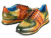 Paul Parkman Men's Green & Brown Patina Sneakers (ID#LP207GRB)