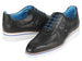 Paul Parkman Men's Casual Shoes Black Floater Leather (ID#192-BLK)