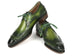 Paul Parkman Goodyear Welted Wingtip Derby Shoes Green (ID#584-GRN)