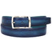 Paul Parkman Men's Dual Color Patina Hand-Painted Leather Belt (ID#B01-B)