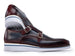 Paul Parkman Men's Smart Casual Monkstraps Blue & Bordeaux Patina (ID#189-BLU-BRD)