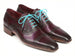 Paul Parkman Handsewn Captoe Oxfords Purple (ID#5032-PRP)
