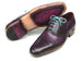 Paul Parkman Handsewn Captoe Oxfords Purple (ID#5032-PRP)