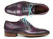Paul Parkman Handsewn Captoe Oxfords Purple (ID#5032-PRP)