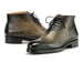 Paul Parkman Men's Green Patina Ankle Boots (ID#791GRN57)