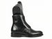 Paul Parkman Men's Black Leather Biker Boots (824BLK91)