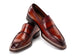 Paul Parkman Men's Norwegian Welted Loafers Brown (ID#8503-BRW)