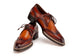 Paul Parkman Norwegian Welted Wingtip Derby Shoes Brown (ID#8506-BRW)