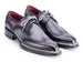 Paul Parkman Norwegian Welted Wingtip Derby Shoes Gray (ID#8506-GRY)