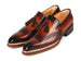 Paul Parkman Norwegian Welted Tassel Loafers Brown Burnished (ID#8507-BRW)