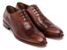 Paul Parkman Men's Antique Brown Oxfords (ID#AG444BRW)