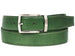 Paul Parkman Men's Handmade Leather Belt Hand-Painted Multiple Colors (ID#B01-A)