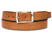 Paul Parkman Men's Crocodile Textured Leather Belt Multiple Colors (ID#B02)