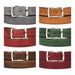 Paul Parkman Men's Crocodile Textured Leather Belt Multiple Colors (ID#B02)