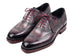 Paul Parkman Men's Grey & Lilac Patina Leather Goodyear Welted Wingtip Oxfords (ID#KS27-LGC)