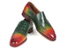 Paul Parkman Crocodile Embossed Calfskin Multicolor Loafer (ID#7339-SPR)