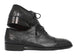 Paul Parkman Men's Genuine Ostrich Captoe Oxfords Black (ID#24XS-BLK)