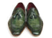 Paul Parkman Men's Side Handsewn Tassel Loafer Green Shoes (ID#082-GREEN)