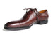 Paul Parkman Men's Oxford Dress Shoes Brown&amp;Bordeaux (ID#22T55)