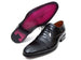 Paul Parkman Men's Captoe Oxfords Black Dress Shoes (ID#78RG61)