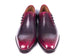 Paul Parkman Men's Side Lace Oxfords Purple & Gray (ID#846F11)