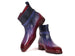 Paul Parkman Men's Multicolor Patina Jodhpur Boots (955MIX32)
