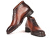 Paul Parkman Men's Ankle Boots Brown Burnished (ID#791BRW24)