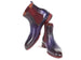 Paul Parkman Navy & Purple Chelsea Boots (ID#BT552PUR)