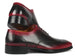 Paul Parkman Goodyear Welted Men's Red & Black Oxford Shoes (ID#081-B51)