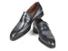 Paul Parkman Gray Burnished Goodyear Welted Loafers (ID#37LFGRY)