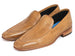 Paul Parkman Perforated Leather Loafers Beige  (ID#874-BEJ)