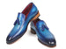 Paul Parkman Men's Tassel Loafer Blue (ID#66T82-BLU)