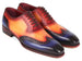 Paul Parkman Goodyear Welted Men's Wingtip Oxfords Multicolor (ID#6819-MLT)