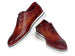 Paul Parkman Men's Brown Woven Leather Smart Casual Shoes (ID#182-RDH-BRW)