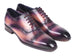 Paul Parkman Men's Cap-Toe Oxfords Purple (ID#1744-PRP)